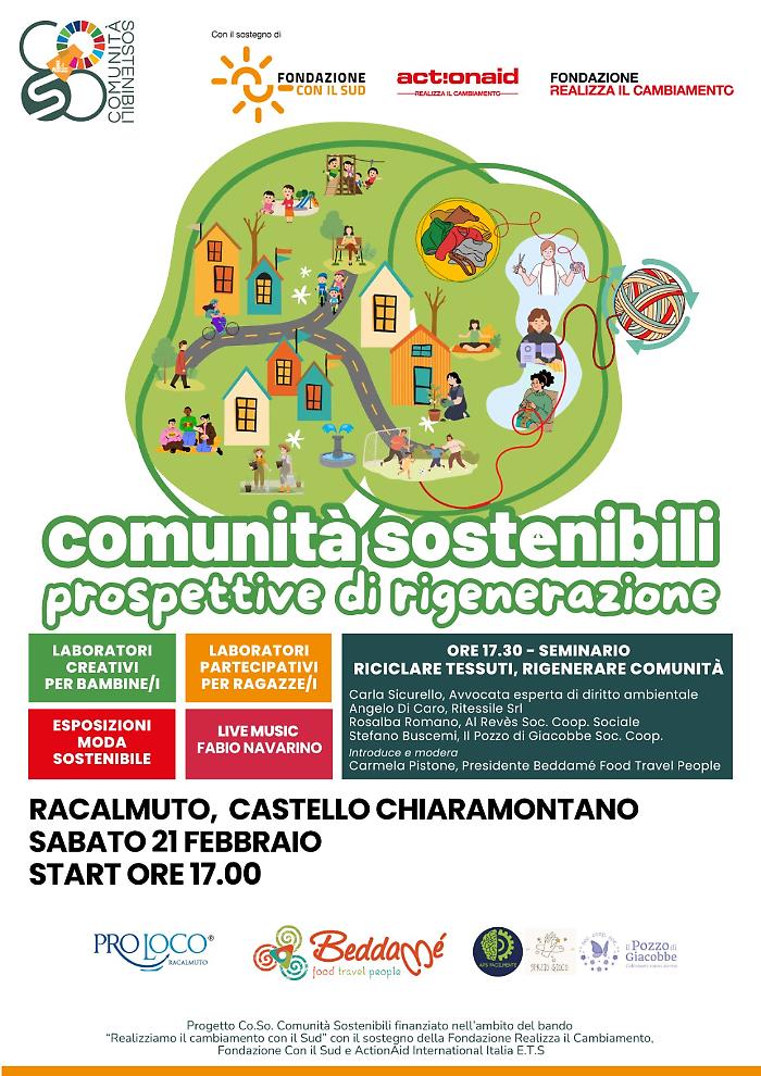 Comunit&agrave; sostenibili: rigenerare i tessuti, riannodare i legami