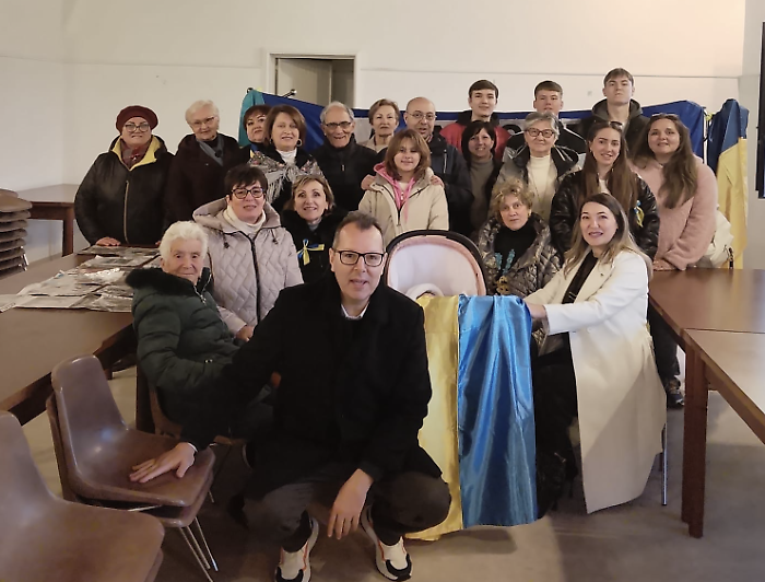 Modica, "Slava Ukraini" commemora i quattro anni del conflitto con la Russia