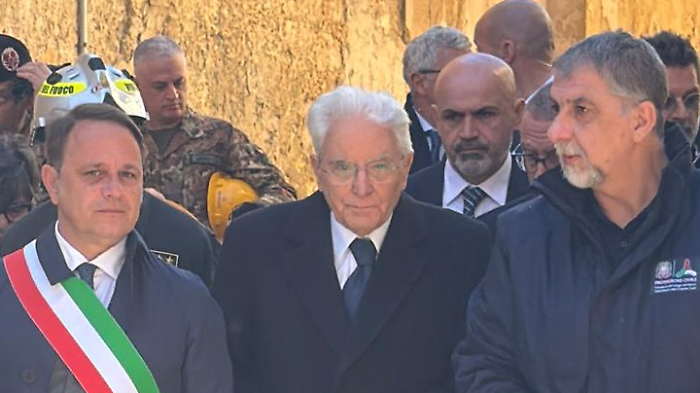 Mattarella a Niscemi, la visita (a sorpresa) che d&agrave; speranza alla citt&agrave; ferita dalla frana 