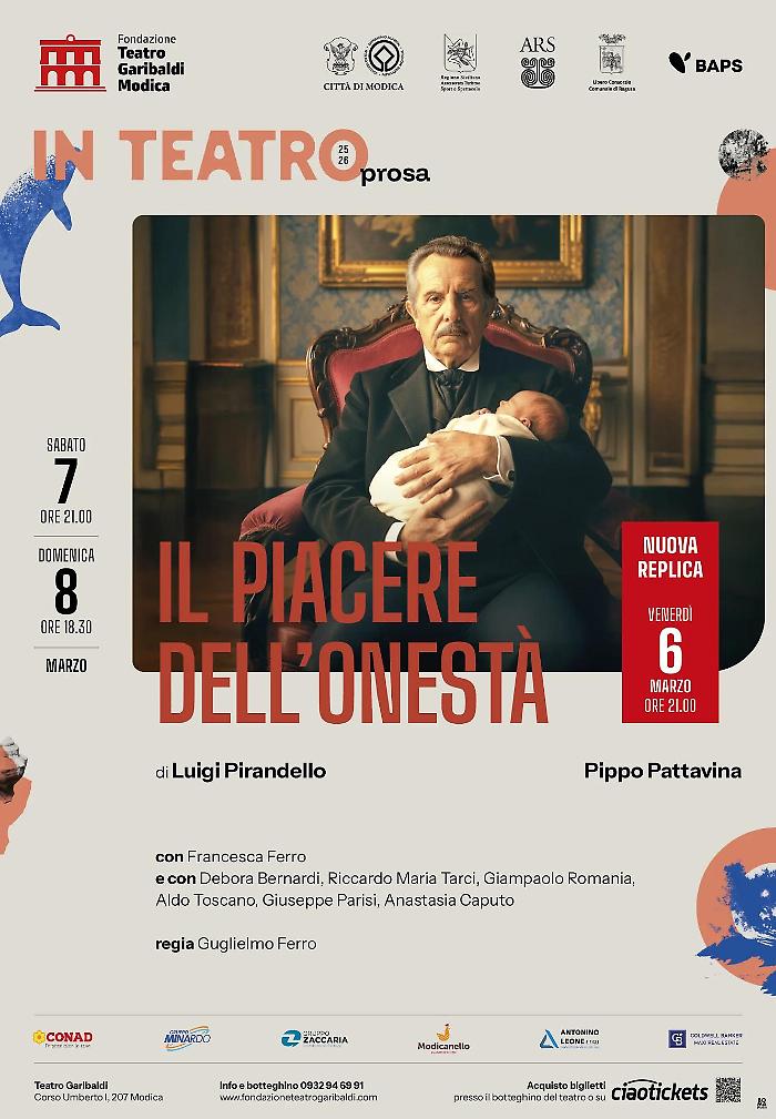 Pippo Pattavina ne "Il piacere dell'onest&agrave;"