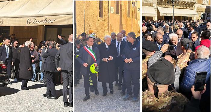 Il presidente Mattarella a Niscemi: tra le macerie della frana e l'abbraccio della popolazione: &laquo;Non ci dimentichi&raquo; 