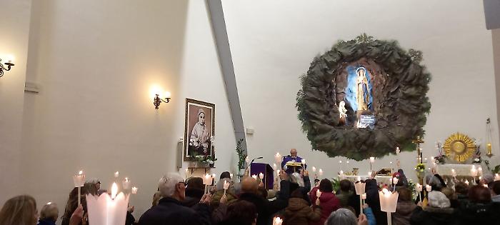 Ragusa, a San Michele l'ultima "visita" alla Madonna di Lourdes