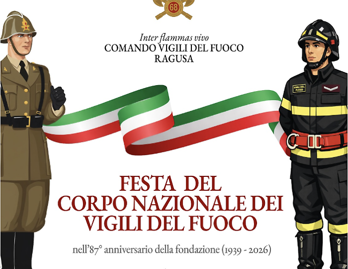 Festa dei vigili del fuoco a Ragusa: una giornata per celebrare servizio, coraggio e comunit&agrave;