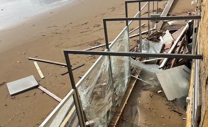 Ragusa, primi interventi urgenti per il ristoro dei danni causati dal ciclone Harry