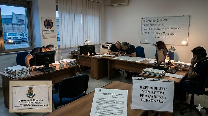 Protezione Civile al collasso: &laquo;Solo in cinque e senza mezzi&raquo;