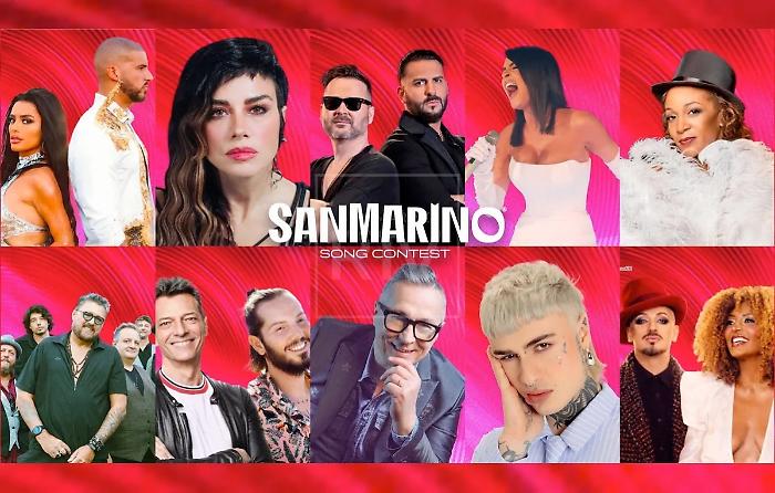 San Marino Song Contest, svelati i concorrenti per l'Eurovision: dieci in gara (e tante sorprese)