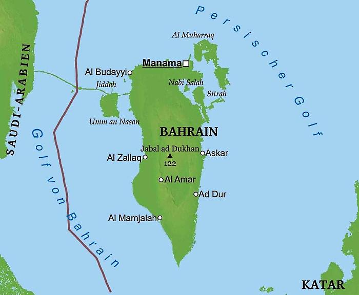  Il Bahrein sotto attacco: spazio aereo chiuso e obbligo di restare in aree protette