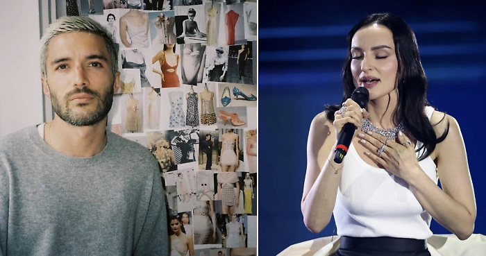 L'abito di Arisa a Sanremo era di un designer modicano