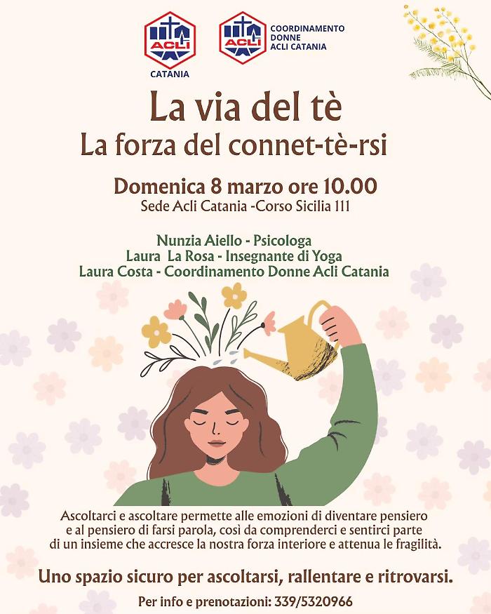 T&egrave; e ascolto: la forza del connettersi