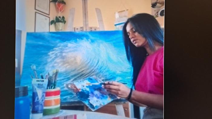 l&rsquo;artista Savita Di Mauro