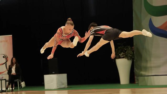 Il grande sport torna a Sciacca: l'aerobica agonistica riaccende il Palatenda Nino Roccazzella