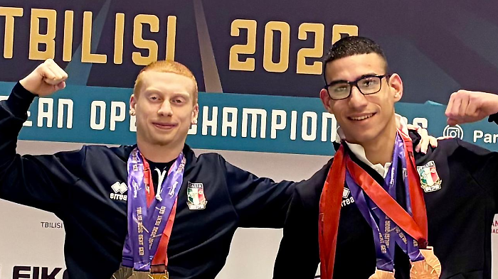 Pesi: agli Europei paralimpici grande Sicilia, oro per il palermitano Gabriele Di Cristina e bronzo per l'etneo Nicol&ograve; Agr&ograve;