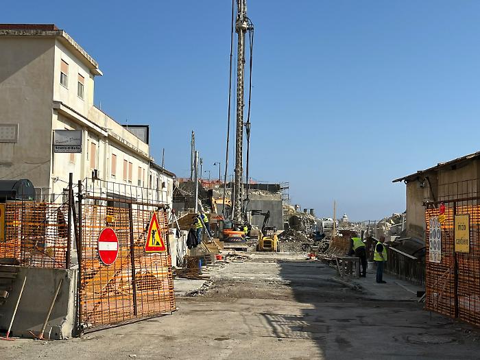 Nuova via Don Blasco, pronto entro il 30 aprile il nuovo viadotto Portalegni 