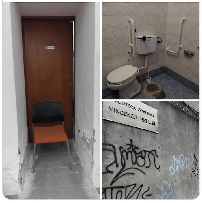 Servizi Igienici Biblioteca V. Bellini
