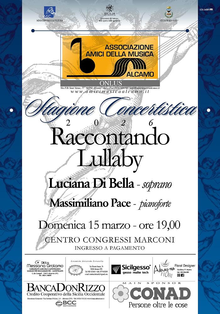 Raccontando Lullaby: Luciana Di Bella porta il suo album ad Alcamo tra musica, aneddoti e una masterclass