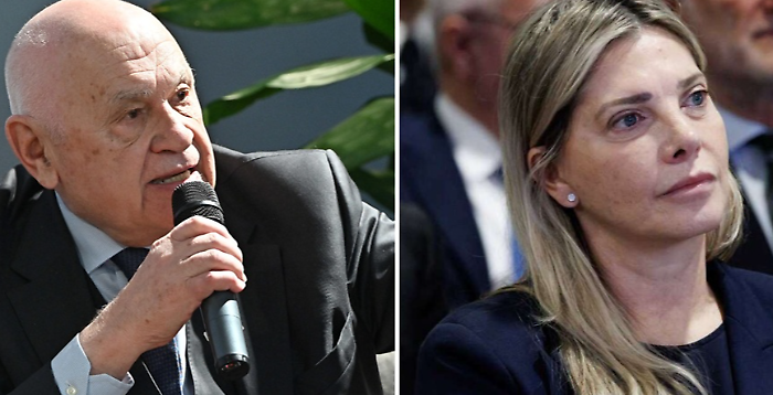 Da sinistra Carlo Nordio, Giusi Bartolozzi