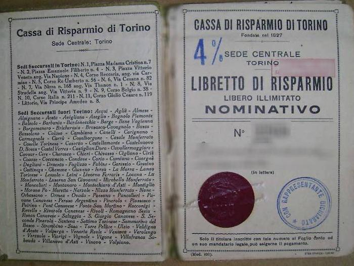 Scopre nel baule un libretto al portatore del 1963 con mille lire depositati: oggi (forse) pu&ograve; incassare 50mila euro