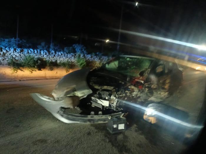 Brutto incidente notturno sulla Sp 20 Santa Croce-Comiso