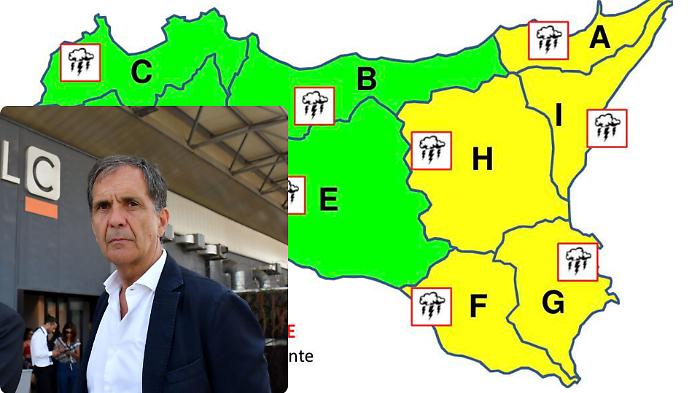 Il maltempo si attenua, allerta gialla in Sicilia orientale. Il sindaco Trantino: &laquo;Si torna a scuola, ne avete bisogno&raquo;