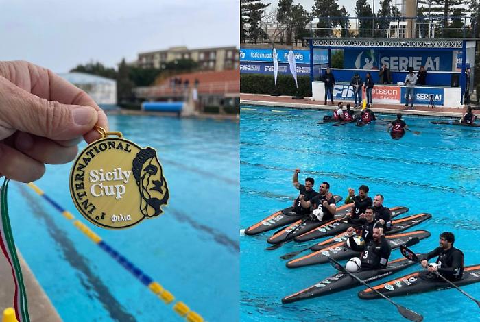 Festa grande alla piscina Paolo Caldarella: Canoa Polo Siracusa vince la prima International Sicily Cup