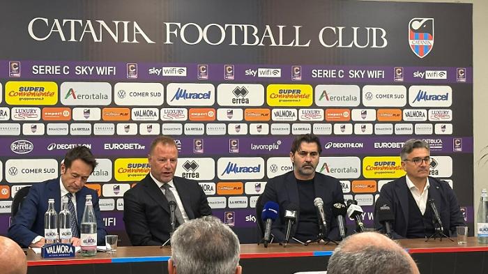 Nuovo Catania, Viali svela la ricetta: &laquo;Pressione alta e potenziale offensivo enorme&raquo;