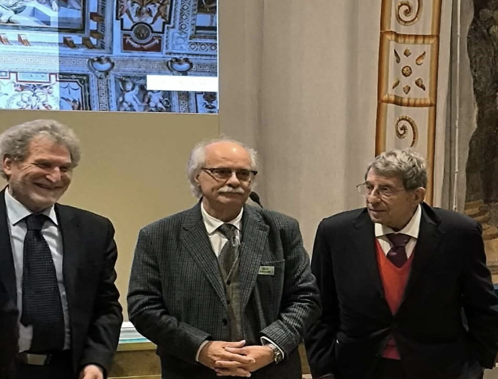 Il poeta modicano Domenico Pisana premiato a Roma nella sala Zuccari del Senato