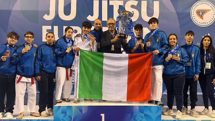 Arti marziali: la Sicilia ha fatto il pieno agli Europei di ju jitsu