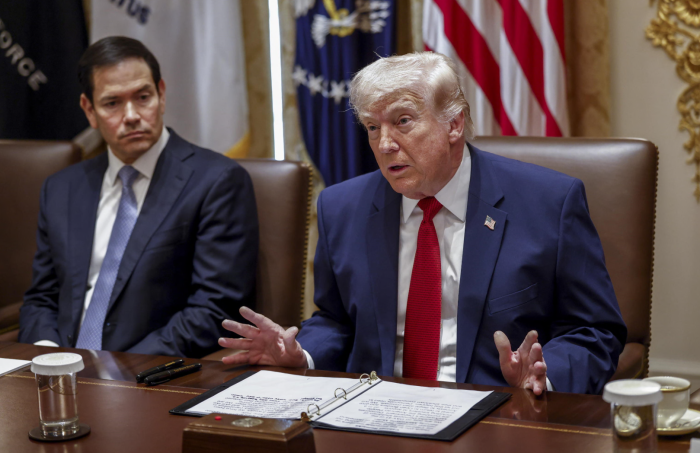 Al G7 di Vaux-de-Cernay Rubio, messaggero di Trump, spinge per riaprire lo stretto di Hormuz 