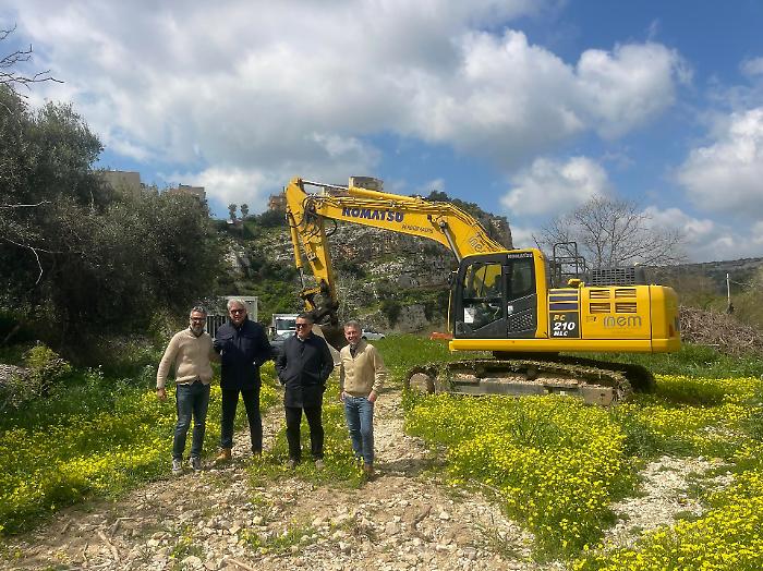 Scicli e l'ingegneria idraulica, ecco il collettore di acque bianche