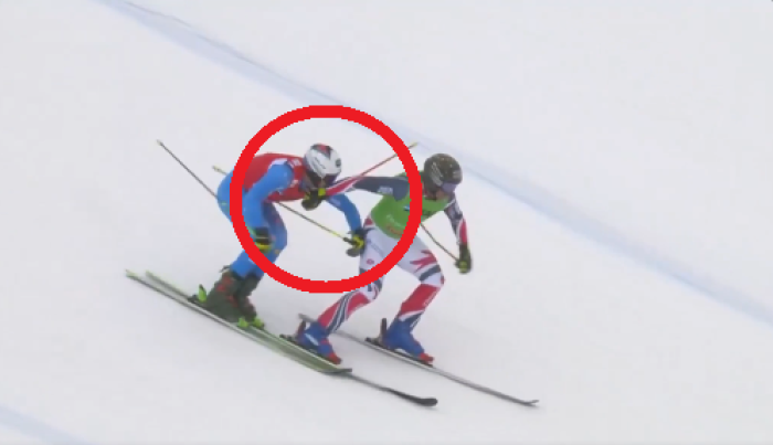 Il video del pugno in pista: cos&igrave; &egrave; sfuma il sogno di Coppa per l'olimpionico Simone Deromedis