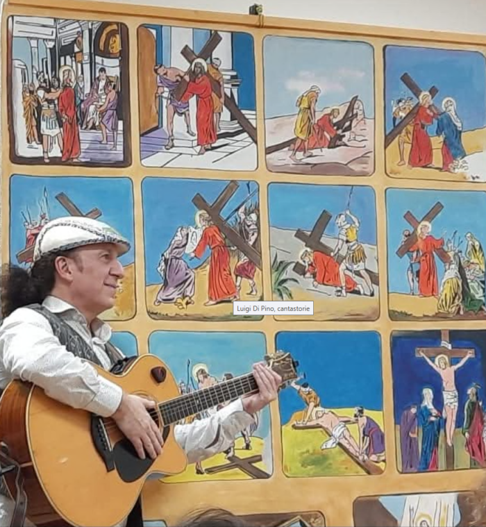 Luigi Di Pino, cantastorie