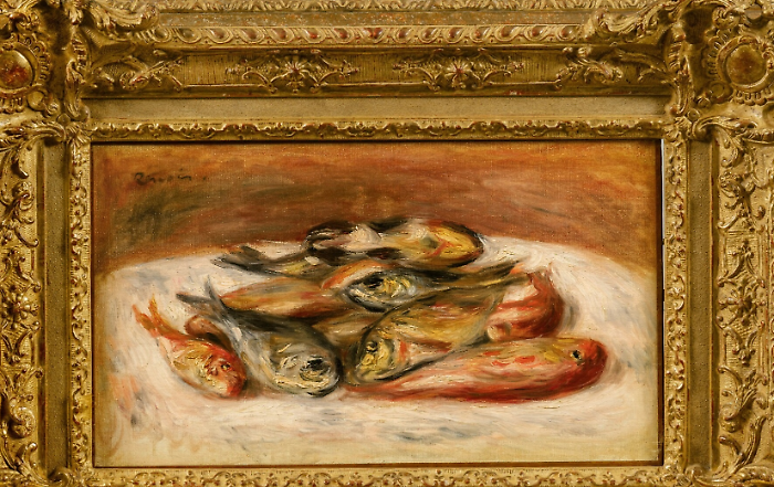 Rubato "Les Poissons" di Renoir: colpo alla Fondazione Magnani Rocca