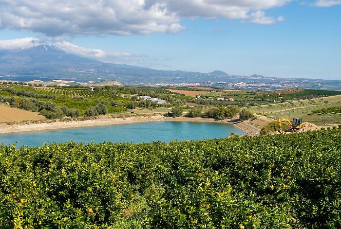 L'agricoltura in Sicilia che si sostiene grazie ai "laghetti aziendali". &laquo;Opere fondamentali, fin dagli anni '90&raquo;