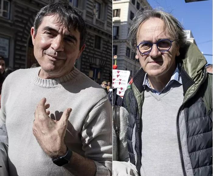 da snistra Nicola Fratoianni, Angelo Bonelli