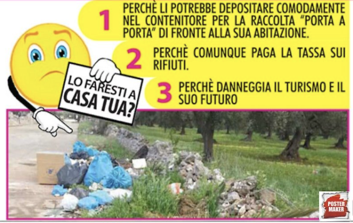 Vittoria, tolleranza zero contro chi abbandona i rifiuti