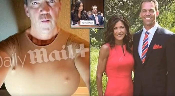 La Lady Ice di Trump travolta delle foto in abiti da donna del marito: Kristi Noem