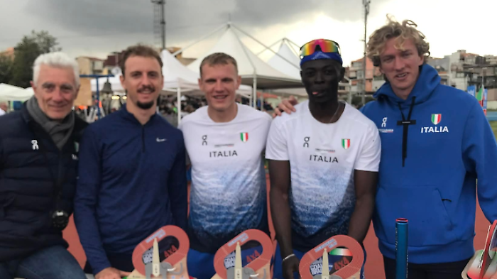 Atletica: niente Mondiali di staffetta per il quartetto della 4x400 dell'Italia, oggi a Catania gli azzurri hanno vinto ma non &egrave; bastato