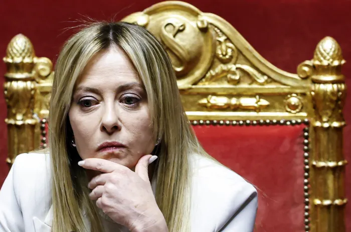 La premier Giorgia Meloni