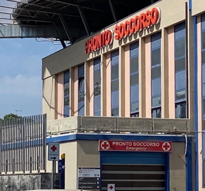 Il pronto soccorso del Policlinico di Catania