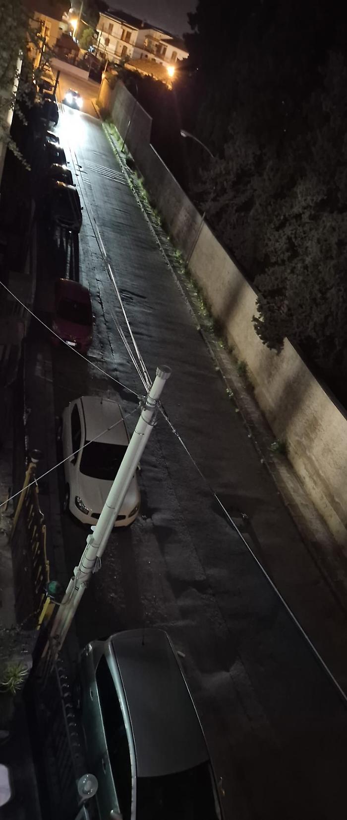 Via San Francesco di Sales, nel rione Barone Scala a Palermo