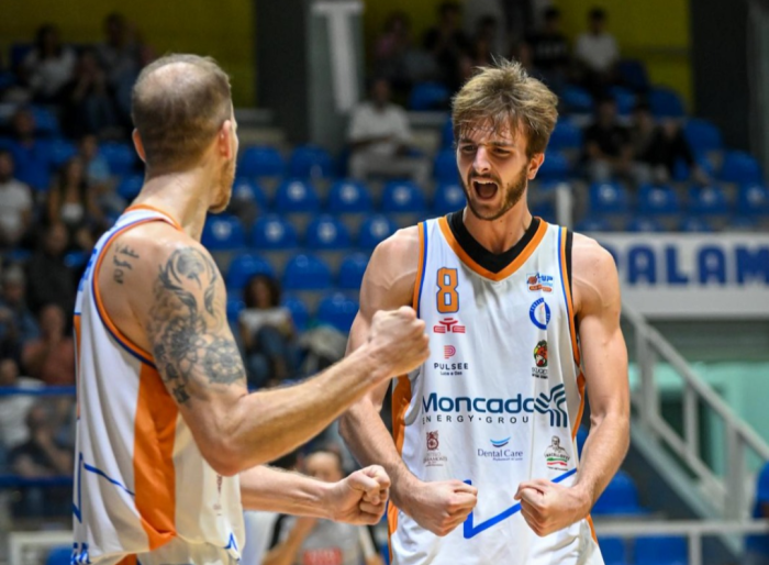 Fortitudo Agrigento, brusco stop interno: Fiorenzuola domina sotto canestro e sbanca il Palamoncada