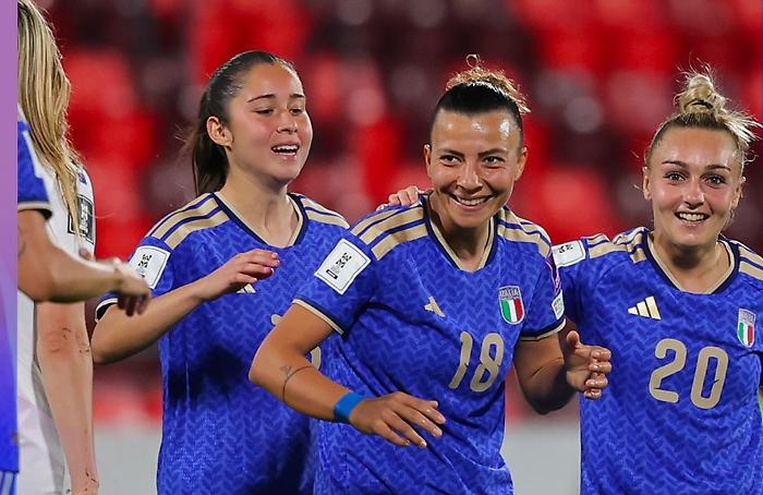 Mondiali di calcio, c'&egrave; un'Italia che vince e convince: la nazionale femminile batte per sei gol a zero la Serbia