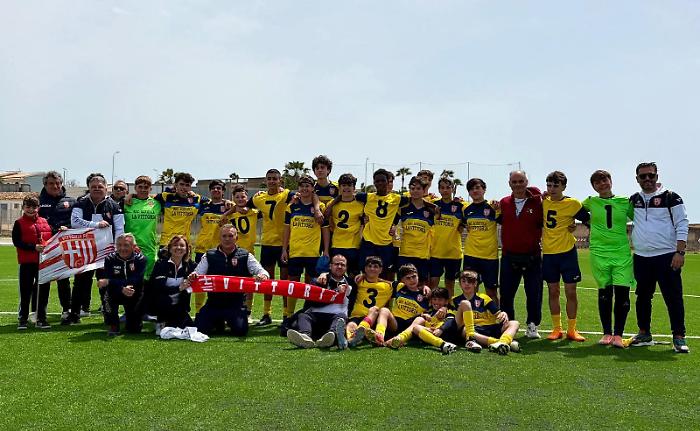 Campionato under 15 della provincia di Ragusa, vince l'Asd Vittoria Football club
