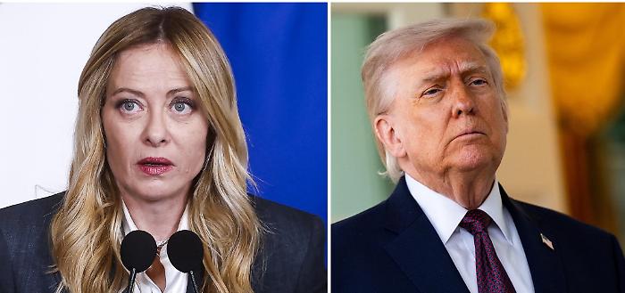 Giorgia Meloni, Donald Trump