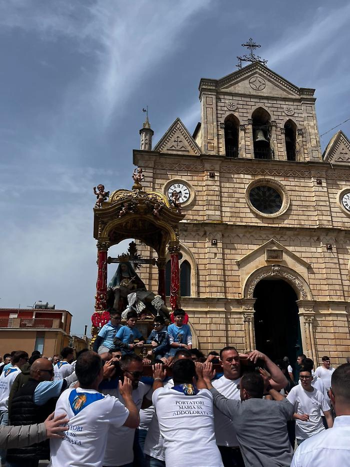Monterosso, continuano con grande devozione i festeggiamenti in onore di Maria Ss. Addolorata