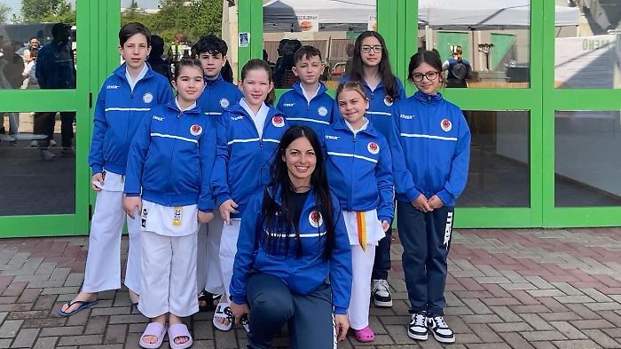 Ai tricolori Fesik svetta la Polisportiova Karate Center di san Cono