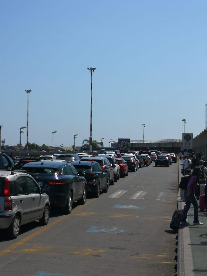 Traffico aeroporto Catania