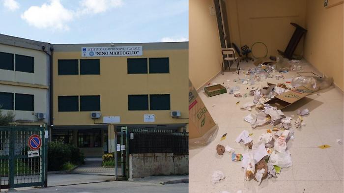 Ancora un raid vandalico alla Martiglio. La preside:  &laquo;Dormir&ograve; a scuola&raquo;