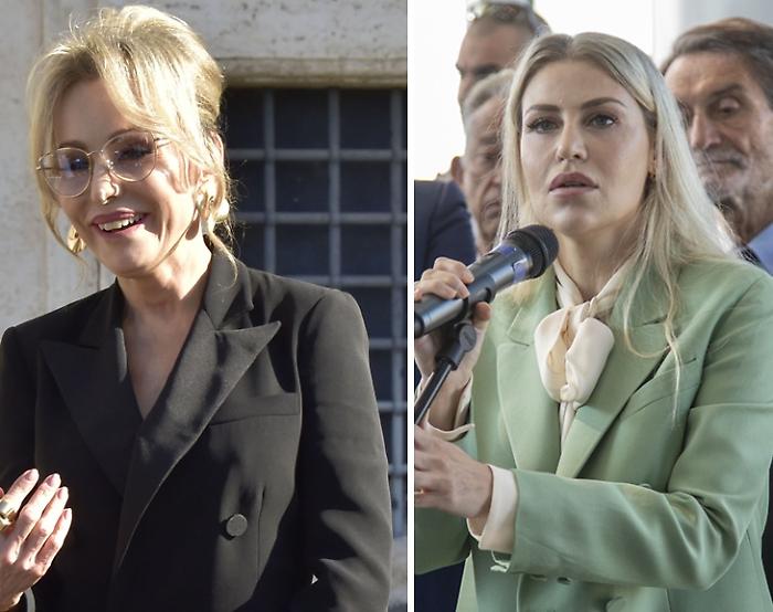 da sinistra Marina e Barbara Berlusconi