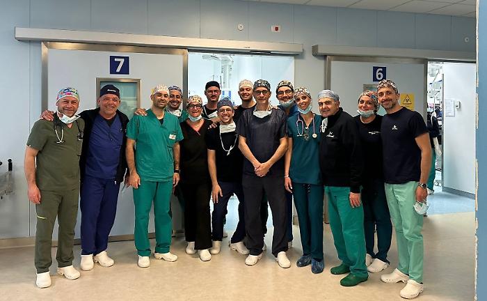 All'ospedale San Marco di Catania &laquo;prima volta in Europa&raquo; per un intervento di chirurgia robotica